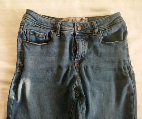 Dámske tenké elastické rifle, denim co, denim co,xs