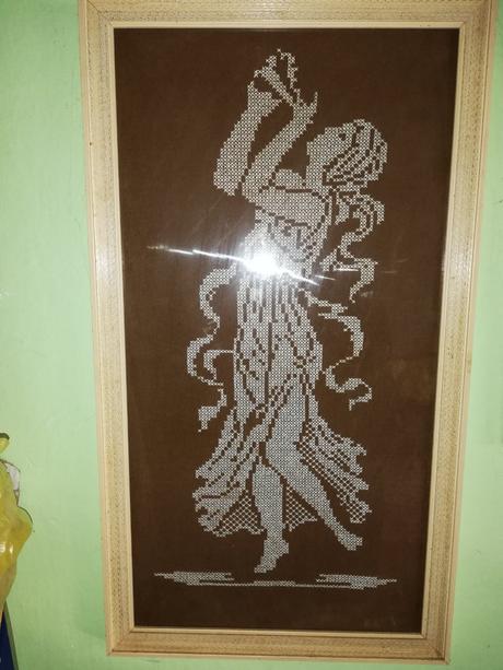 Vyšívaný obraz veľký, 