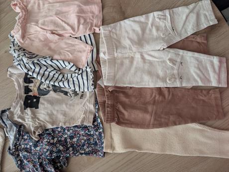 Mix oblečenia 4-6m ( lindex, zara, h&m, newbie), 68–80