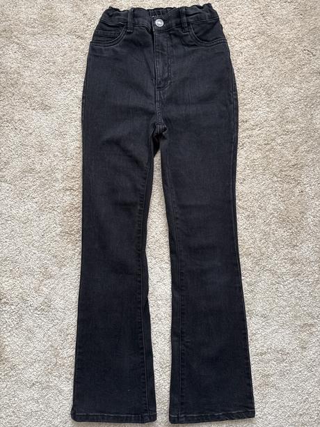 Takko elastické zvonové rifle na 11/12rokov, takko,146