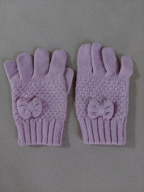 Dievčenské zimné rukavice, 104
