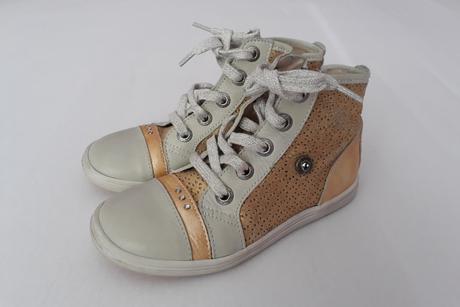 Kožené kotníkové tenisky zn. catimini, 29