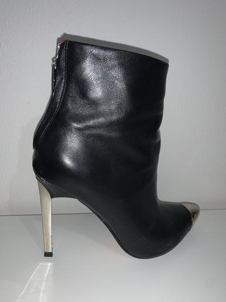 Kožené čižmy zara 37, zara,37