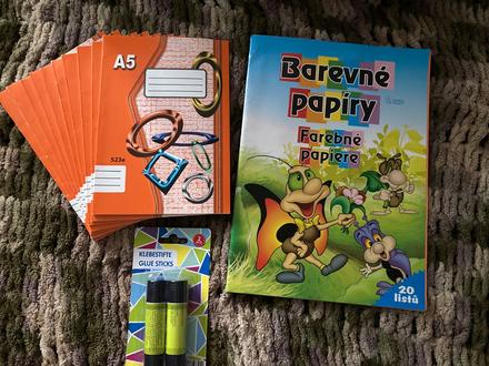 Zošit 523e -10 ks a iné,