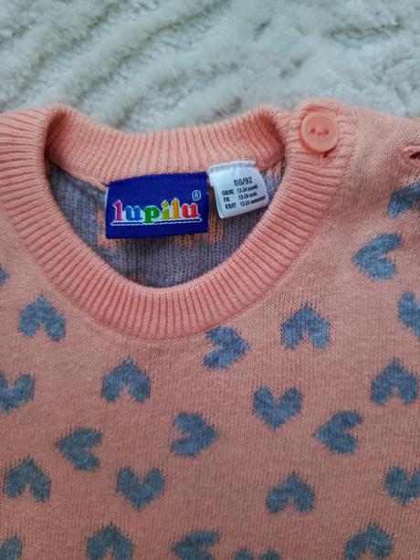 Pletené šaty 86/92, lupilu,86