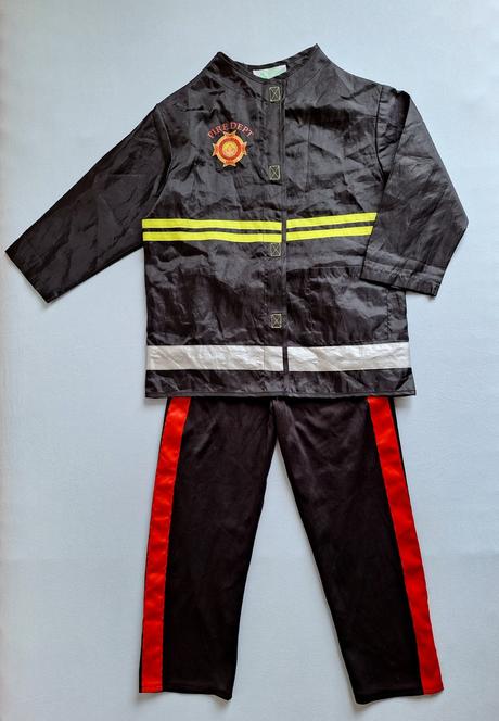 Hasič - karnevalový kostým veľ. 116-122,