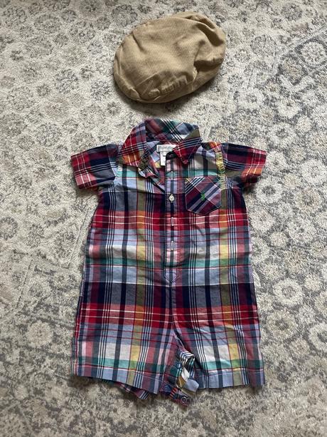 Opaľovačky rl plus čiapka h&m, ralph lauren,68