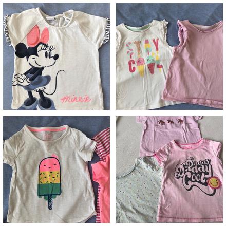 Balik triciek kratky rukav dievca 92, 86–98