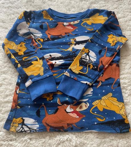 Bavlnene pyzamo levi kral h&m, h&m,98