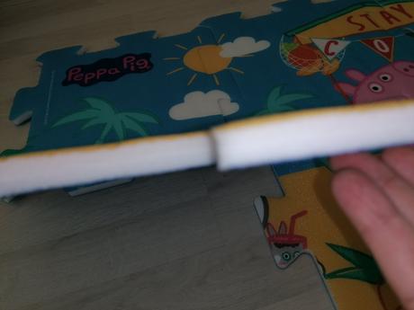 Penové puzzle peppa pig, 