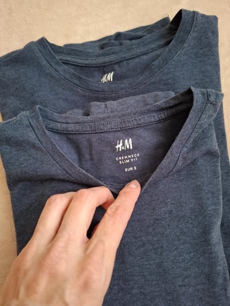 H&m pànske tričko 2kusi veľ.s, h&m,s