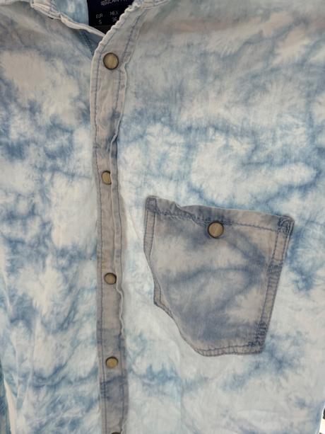 Bershka košeľa rifľová, bershka,s