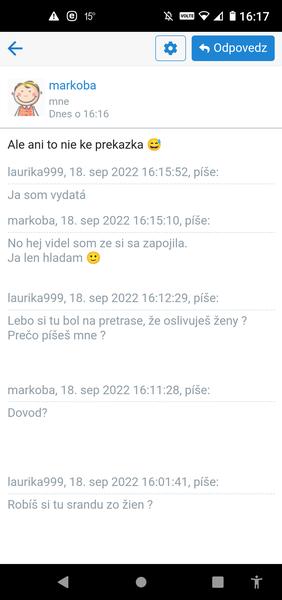 Markoba si tu robí srandu zo žien