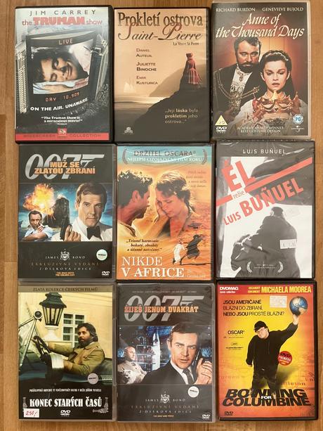 Predám väčšie množstvo kvalitných dvd titulov, 