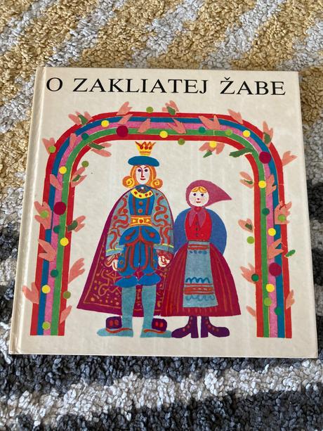 O zakliatej žabe prvé vyd.1981, 