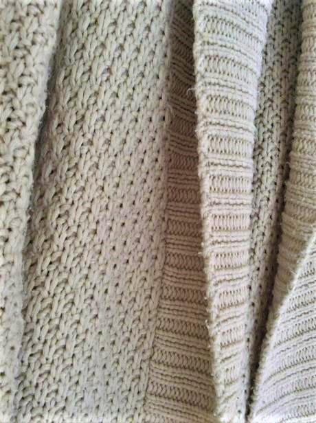 Teplý dlhý kardigán, l