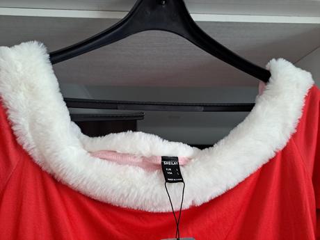 Dámske mikulášske šaty, l