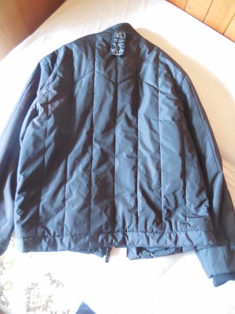 Čierna pánska bunda, xl