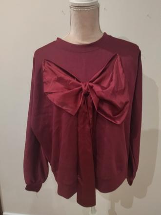 Mikina s mašľou, l / m / xl
