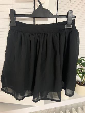 Čierna sukňa, h&m,34