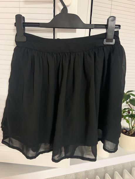 Čierna sukňa, h&m,34