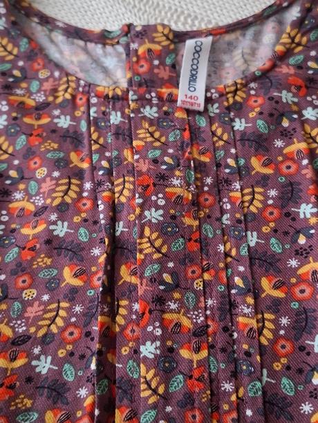 Kvetinkové šaty, coccodrillo,140