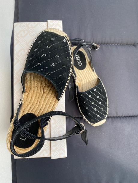 Kožené semišové espadrillky liu jo, liu jo,38