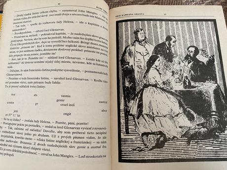 Veľká krásna kniha verne deti kapitána granta 1987,