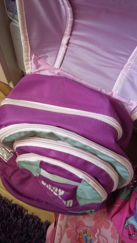 Skol.taska kone, polstrovany chrbat-horseland, 