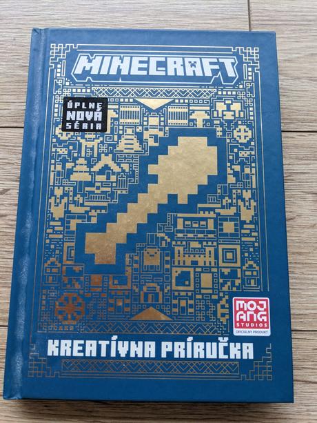 Kniha minecraft kreatívna prírucka, 
