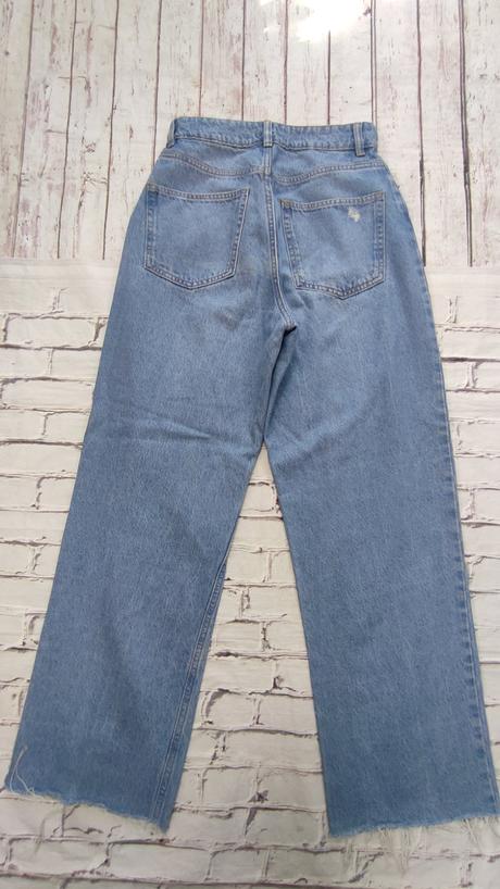 Široké džínsy, h&m,36