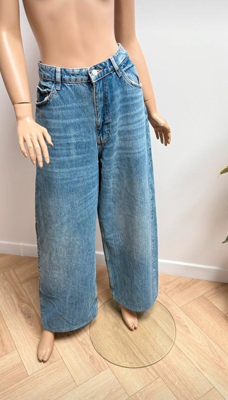 Rifle zara baggy barrel jeans 40/42, zara,40