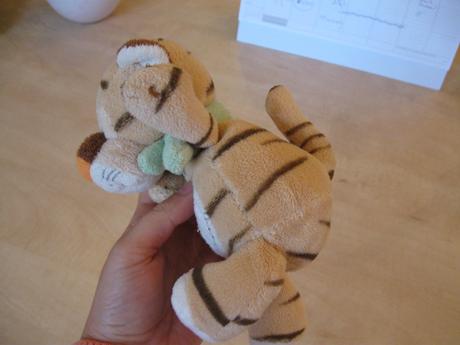 Hrkálka plyšový tigrík, 