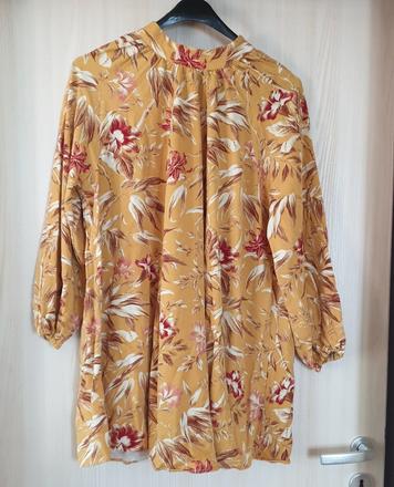 Šaty krátke/tunika horčicové h&m, h&m,m