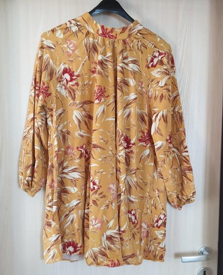 Šaty krátke/tunika horčicové h&m, h&m,m