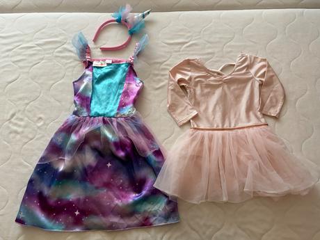 Kostým - baletka a jednorožec,