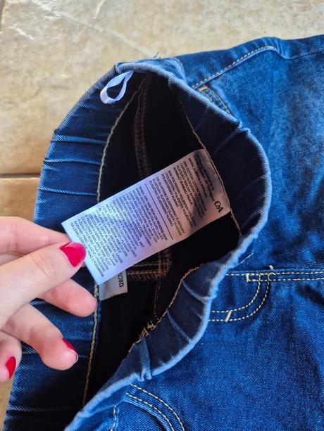 C&a dievčenské modré džínsy 128, american eagle,128