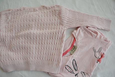 Jemný ružový svetrík, v super stave, next,86