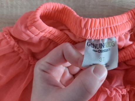 Tylová suknička s volánmi zn.oshkosh veľ.3t, oshkosh,98