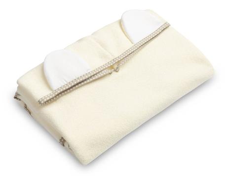 Sensillo pončo na kúpanie ecru, 