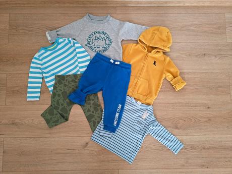 Mikina, tričko, tepláky, 86–98