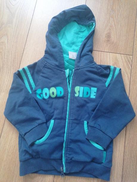 Mikina na zips s kapucňou a body, coccodrillo,92