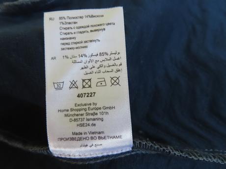 Fb fiora blue - sako s 3/4 rukávom, veľ. l, l