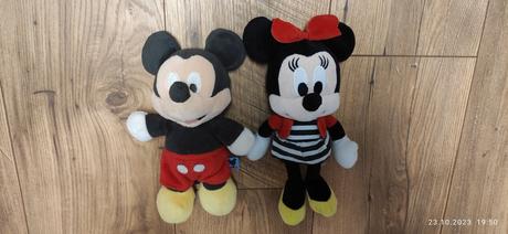 Mickey+minnie plysaky, 
