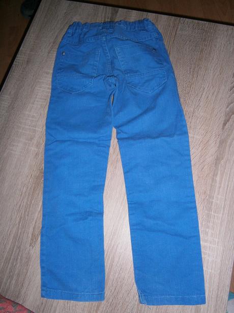 Riflove modre nohavice, pepperts,128