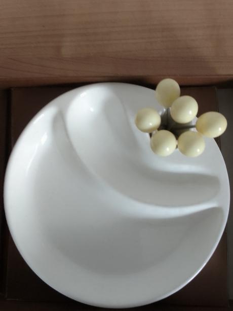 Keramická misa na olivy, syr., 