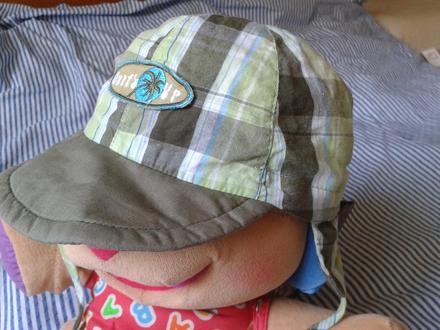 Šiltovka 45/47 málinko nosená, 50