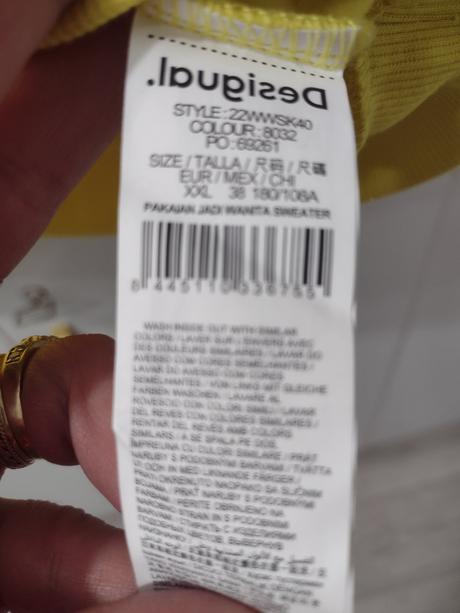 Mikina desigual, nová bez visačky, veľkosť xxl., desigual,xxl