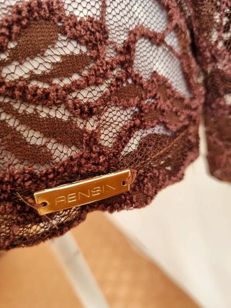 Celočipkový hnedý top rensix s, s