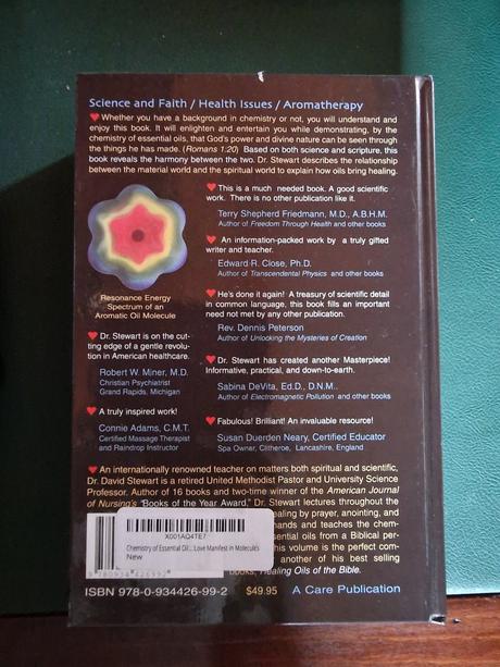 The chemistry of essential oils by david stewart,